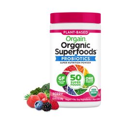 Organic Superfoods + Probiotics Powder, Berry