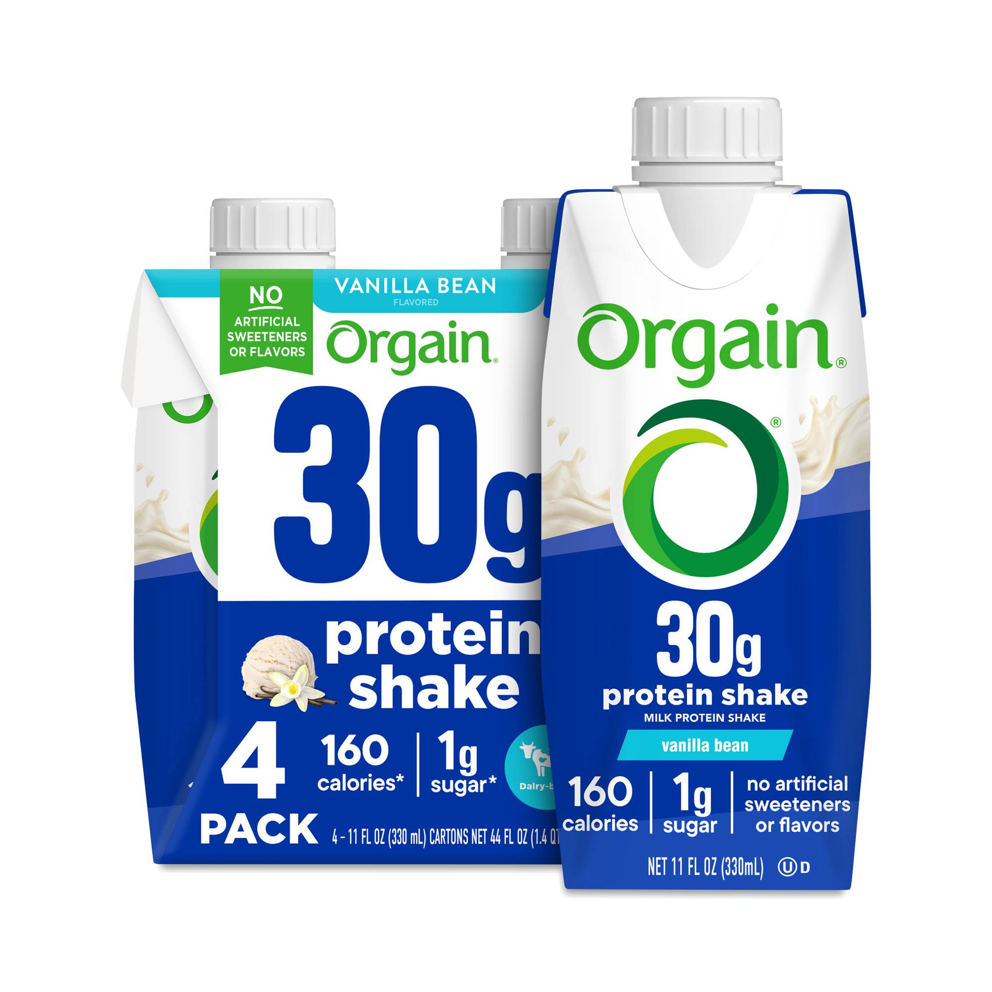 30g Milk Protein Shake, Vanilla Bean