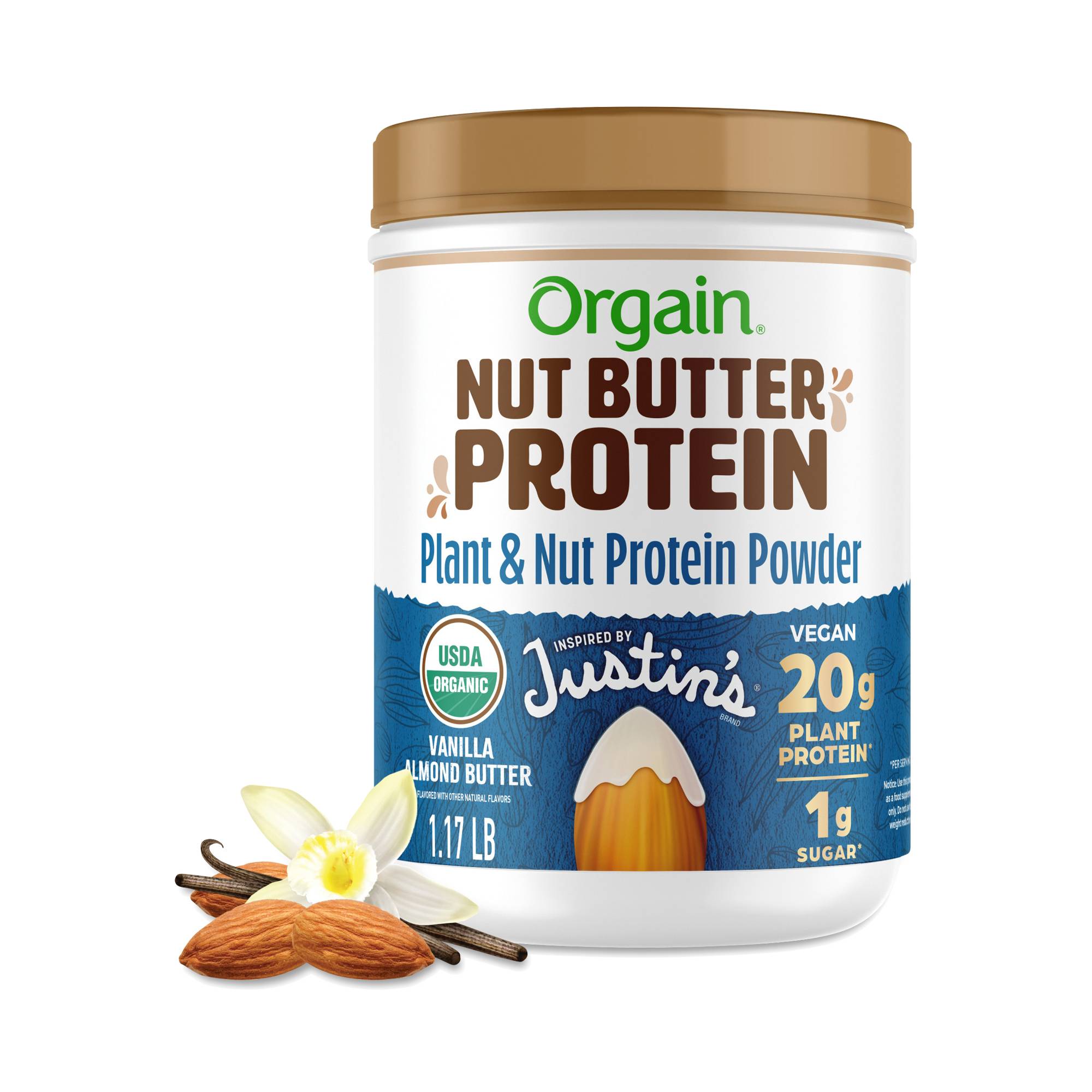 Nut Butter Protein Powder, Vanilla Almond Butter