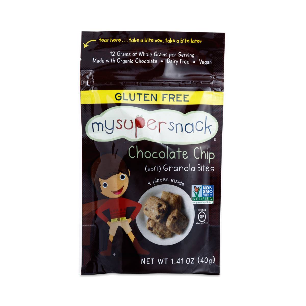 Chocolate Chip Soft Granola Bites by My Super Snack Thrive Market