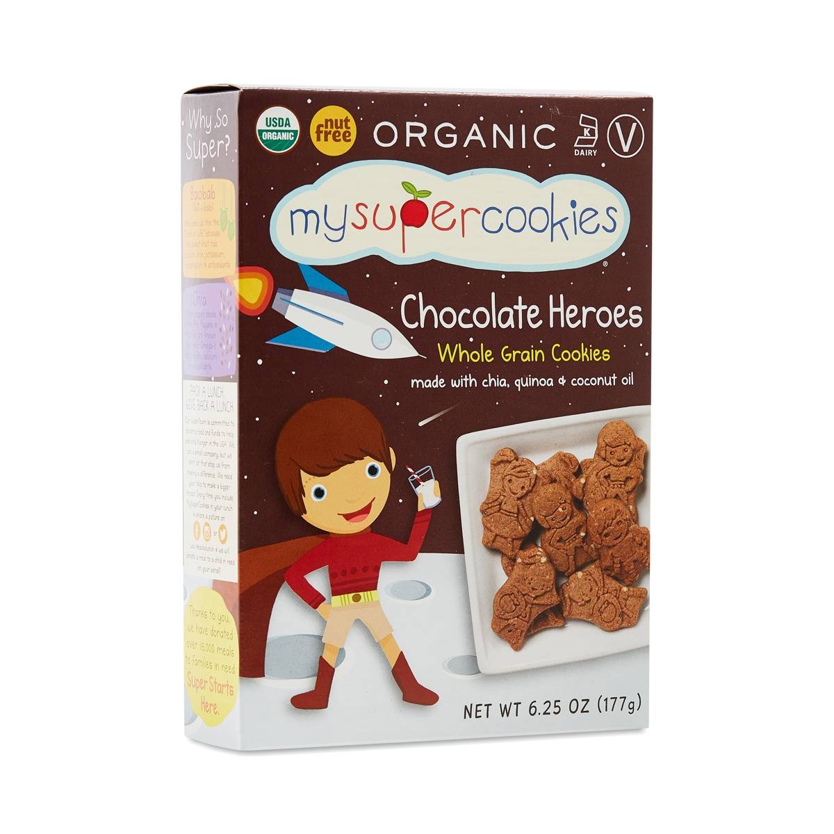 Organic Chocolate Whole Grain Cookies Thrive Market