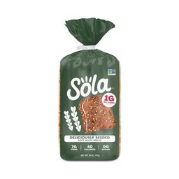 Deliciously Seeded Sliced Bread