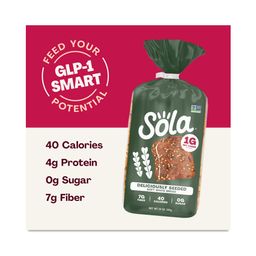 Deliciously Seeded Sliced Bread