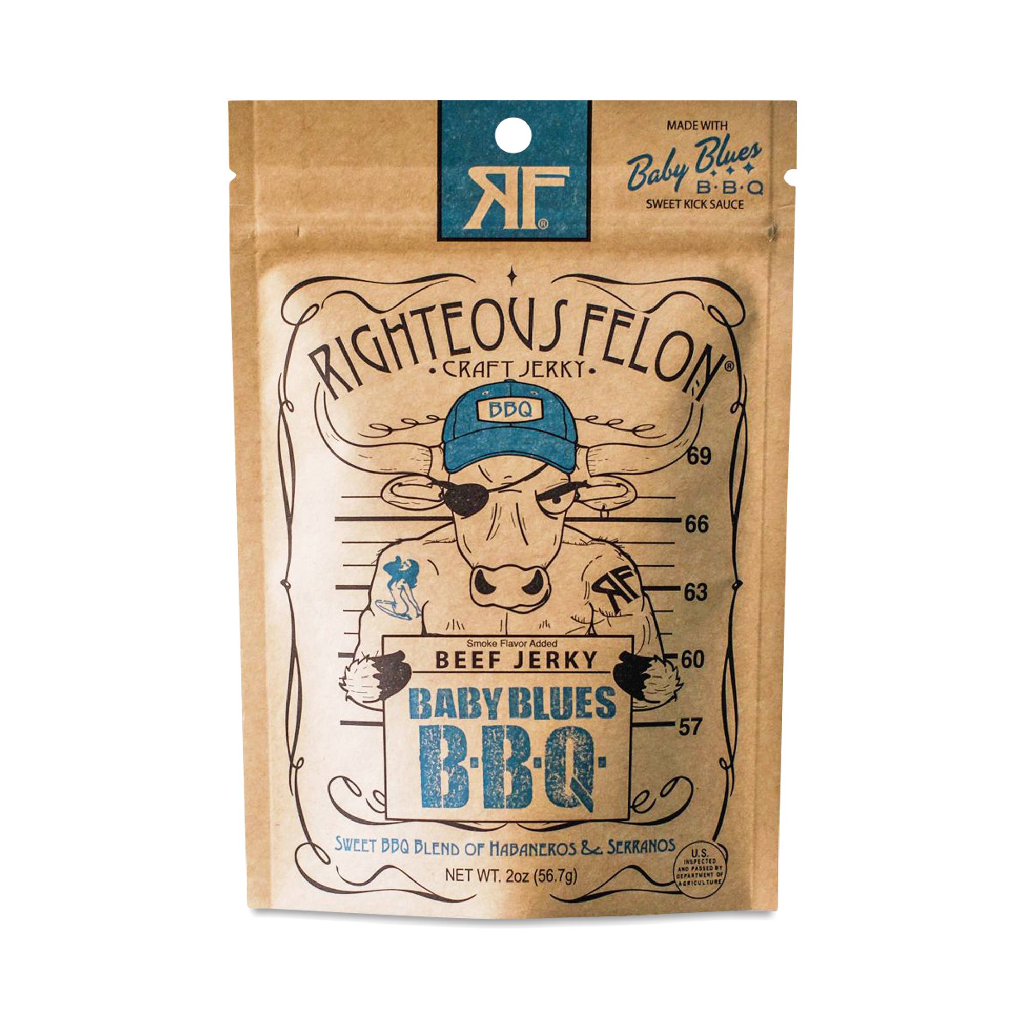 Beef Jerky, Baby Blues BBQ