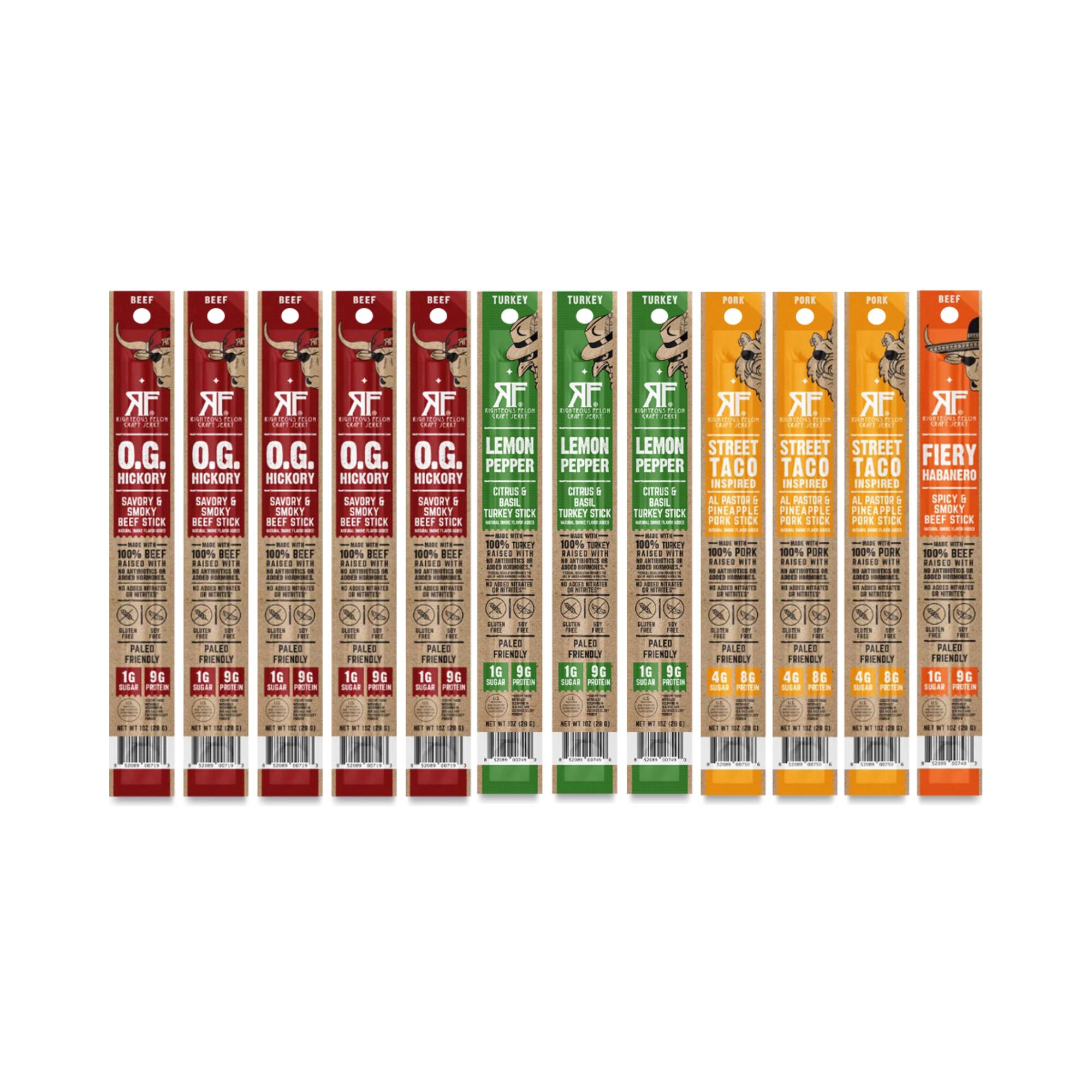 Meat Sticks, Variety Snack Pack