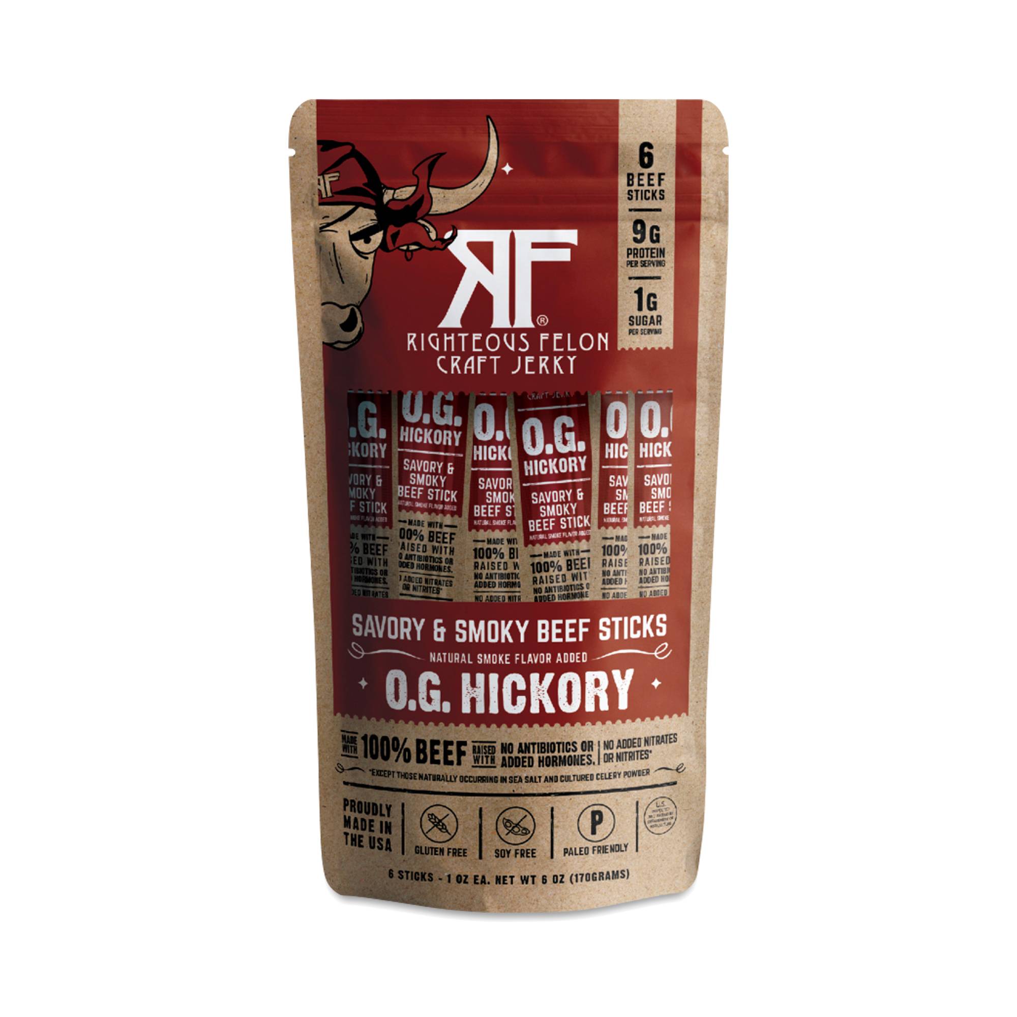 Beef Sticks, O.G. Hickory