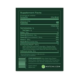 Functional Beverage, Matchatini