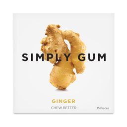 Natural Chewing Gum, Ginger