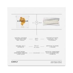 Natural Chewing Gum, Ginger