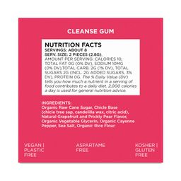 Natural Chewing Gum, Cleanse