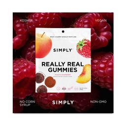 Really Real Gummies, Peach & Raspberry