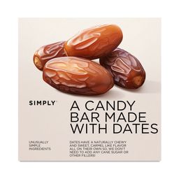 Chocolate Date Bars, Salted Peanut