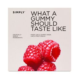 Really Real Gummies, Peach & Raspberry