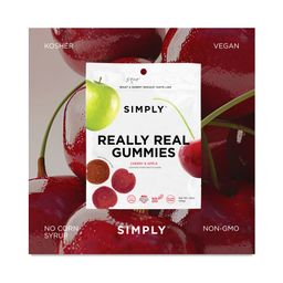 Really Real Gummies, Cherry & Apple