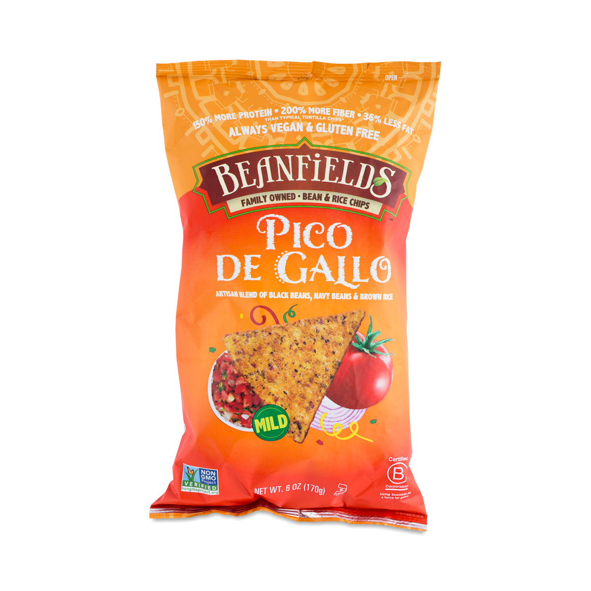 pico, de, gallo, bean, and, rice, chips, by, beanfields Thrive Market