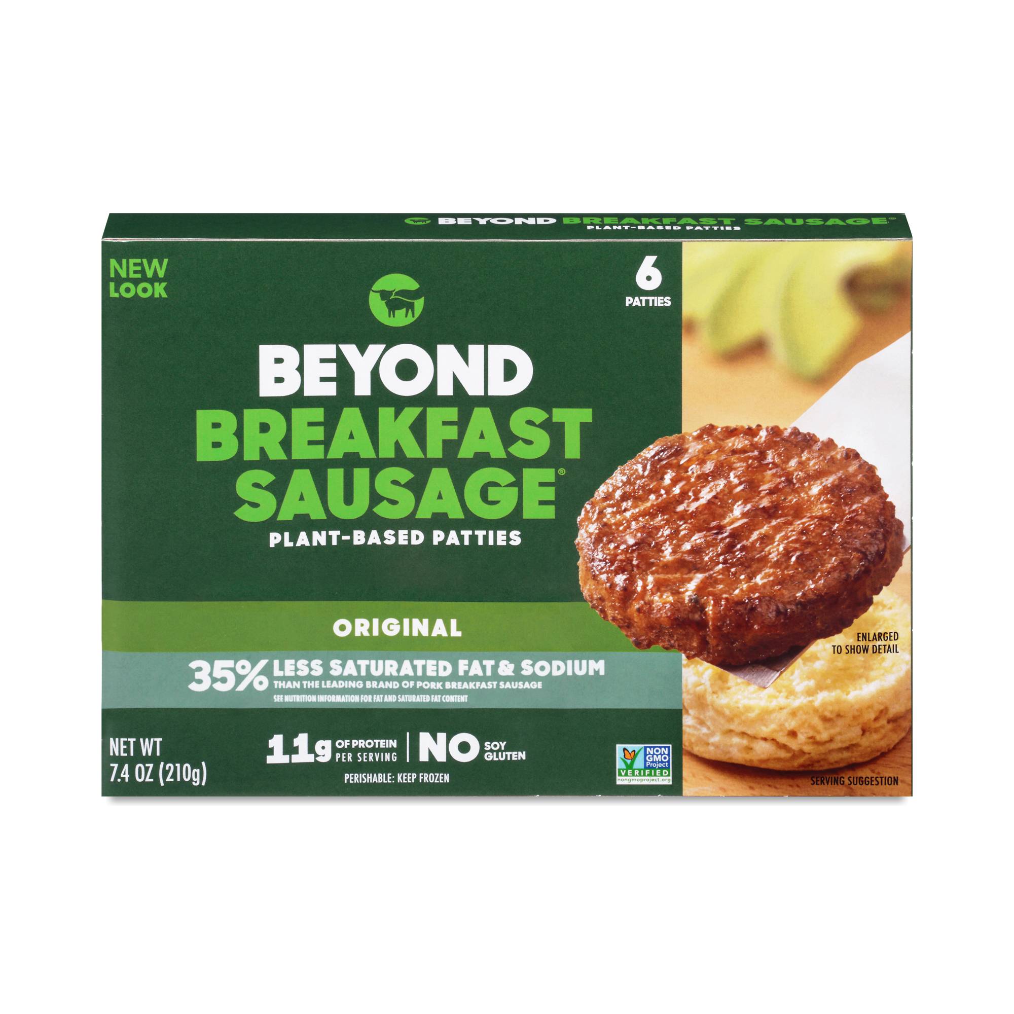 Beyond Breakfast Sausage Plant-Based Patties, Original