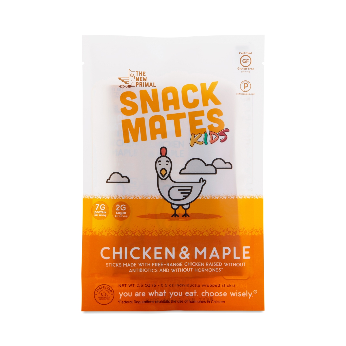 New Primal FreeRange Snack Mates, Chicken & Maple Thrive Market