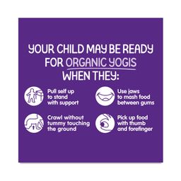 Happy Baby Organic Yogis Melt Snacks, Mixed Berry
