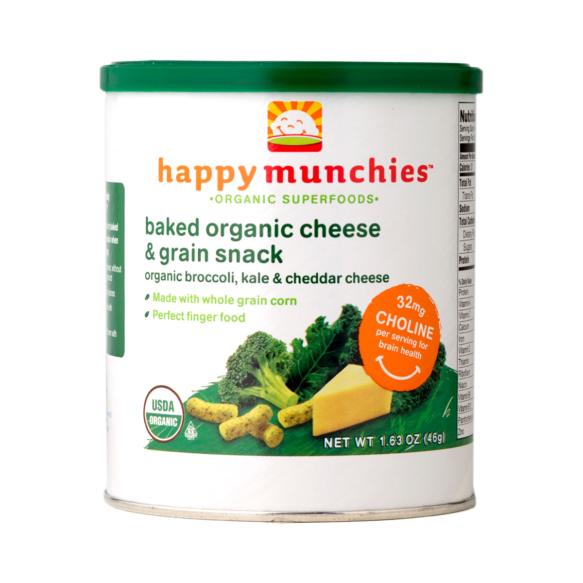Happy Munchies: Broccoli, Kale & Cheddar Cheese Snack