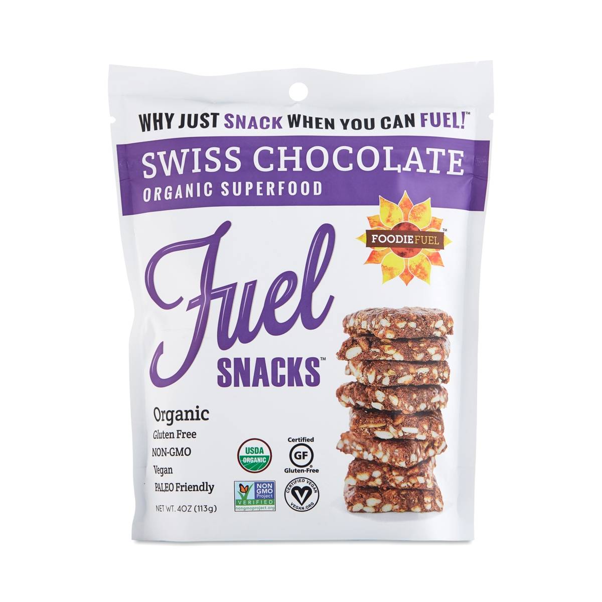 Foodie Fuel Fuel Snacks Swiss Chocolate Thrive Market