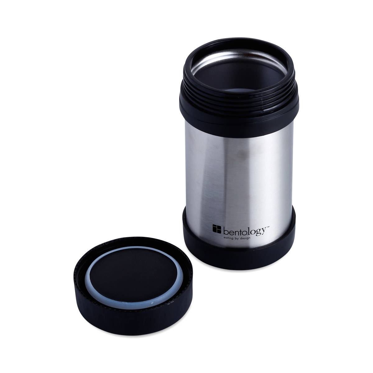 17 Oz. Insulated Black Bento Jar by Bentology Thrive Market