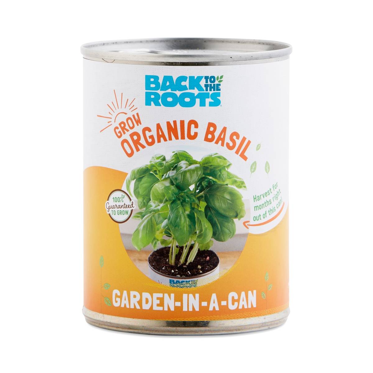 Basil Garden in a Can by Back to the Roots Thrive Market