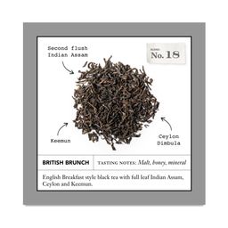 English Breakfast Black Tea, British Brunch