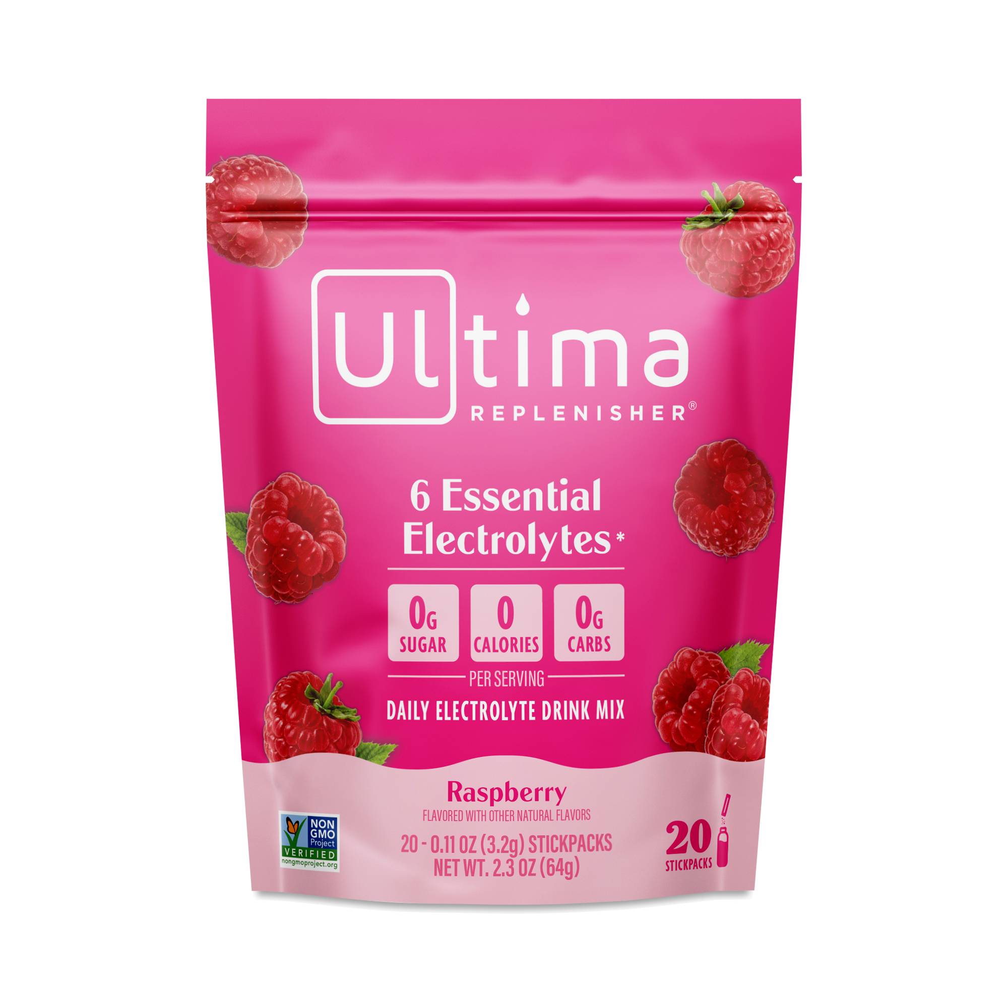 Replenisher Electrolyte Powder, Raspberry