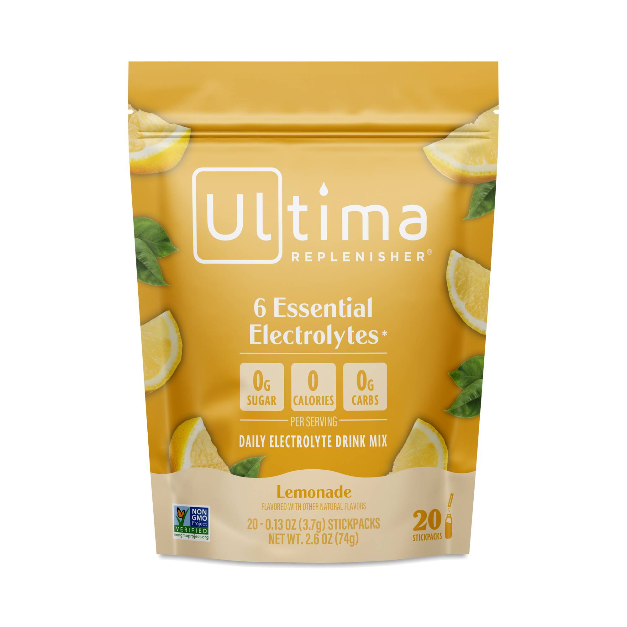 Replenisher Electrolyte Powder, Lemonade