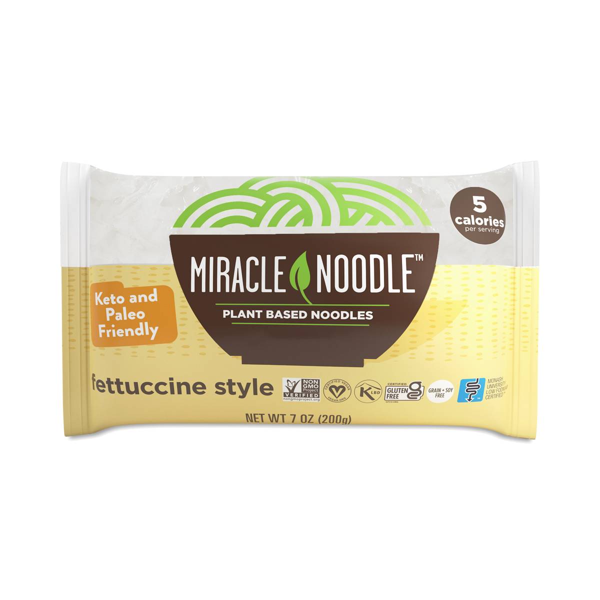 Miracle Noodle Fettuccine Shirataki Noodles Thrive Market