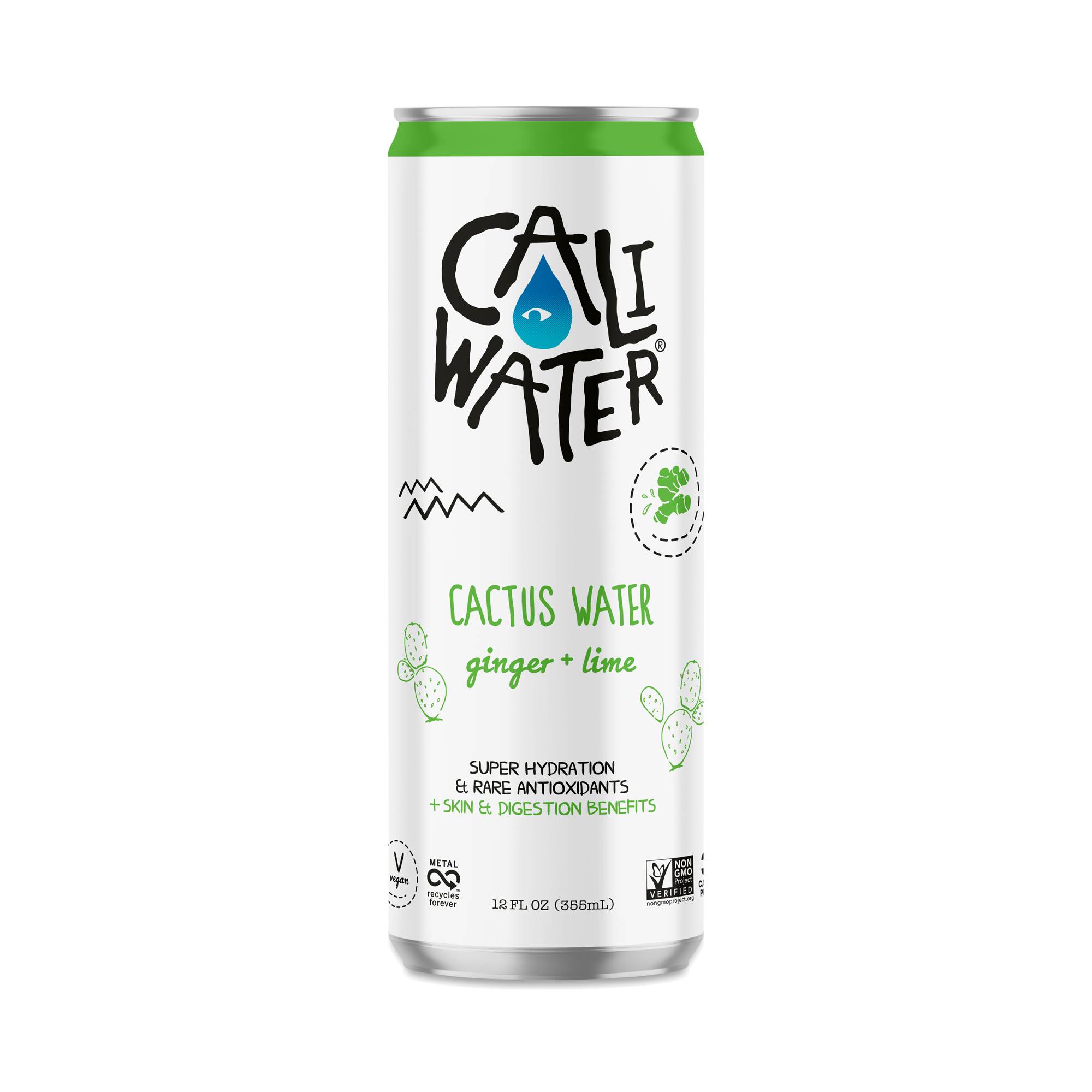 Cactus Water, Ginger & Lime