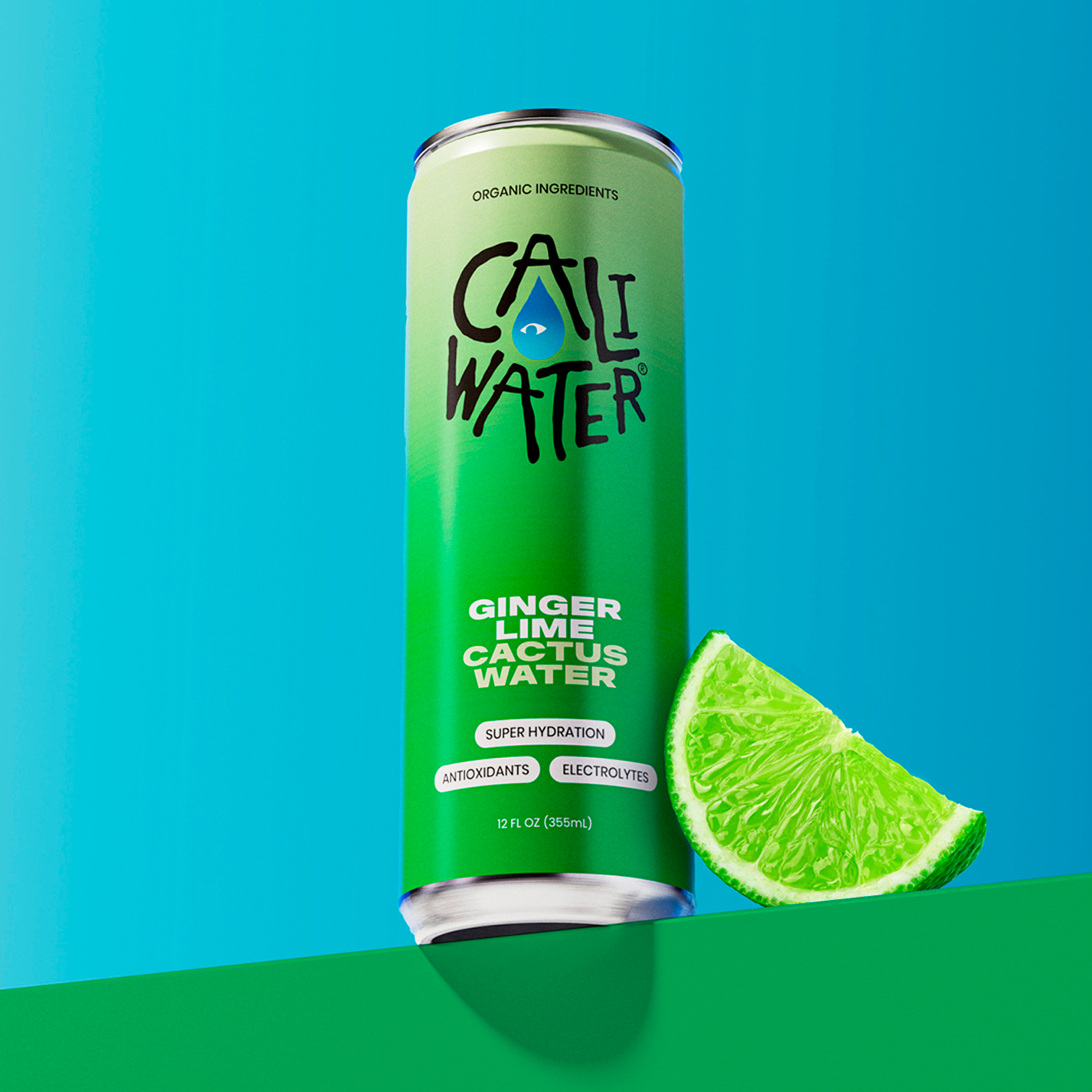 Caliwater Ginger + Lime Cactus Water