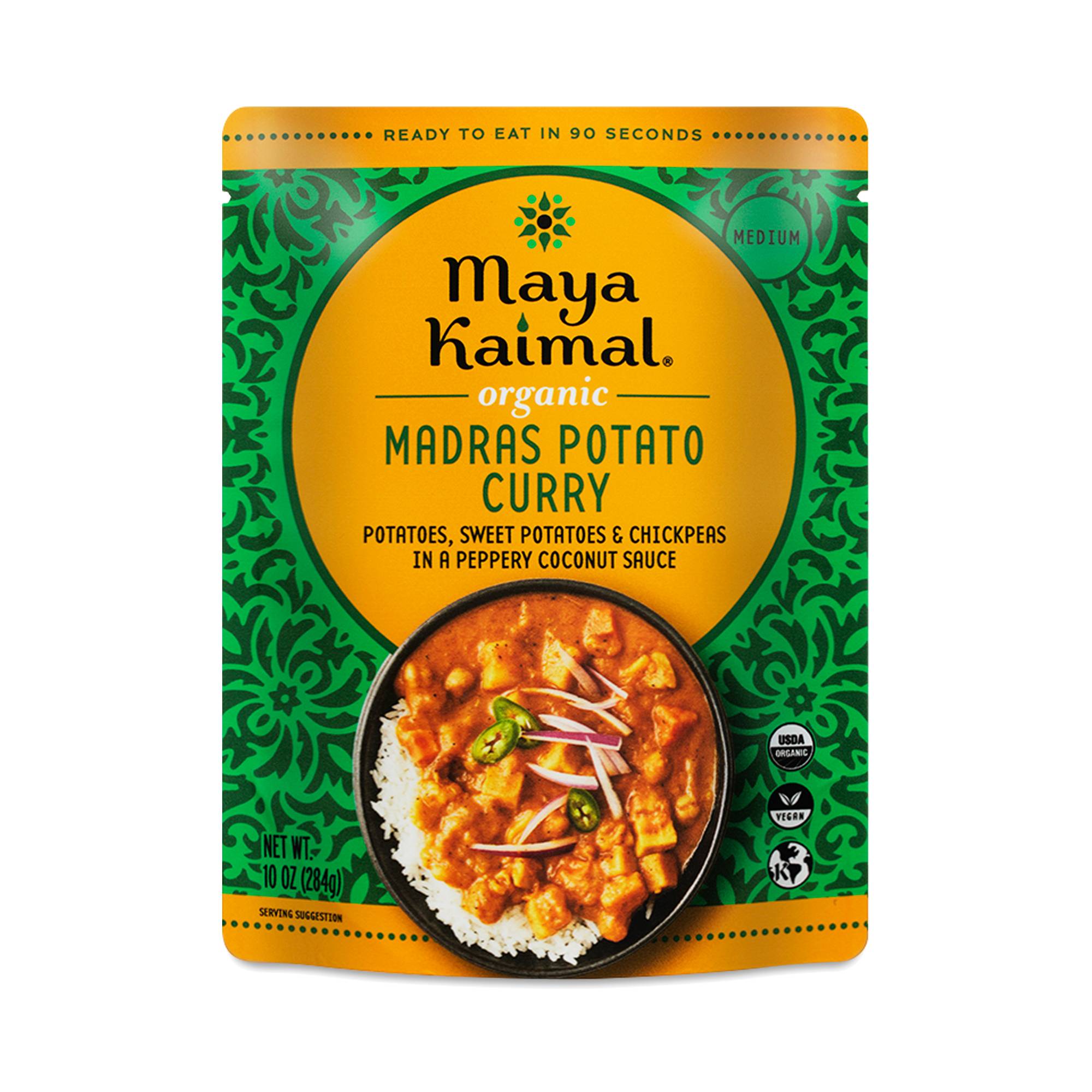 Organic Madras Potato Curry