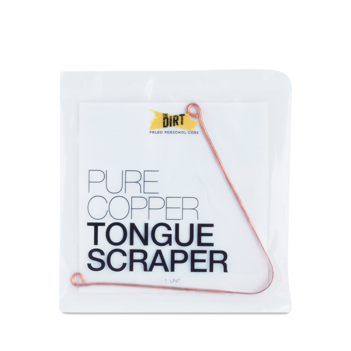 Copper Tongue Scraper By The Dirt Thrive Market