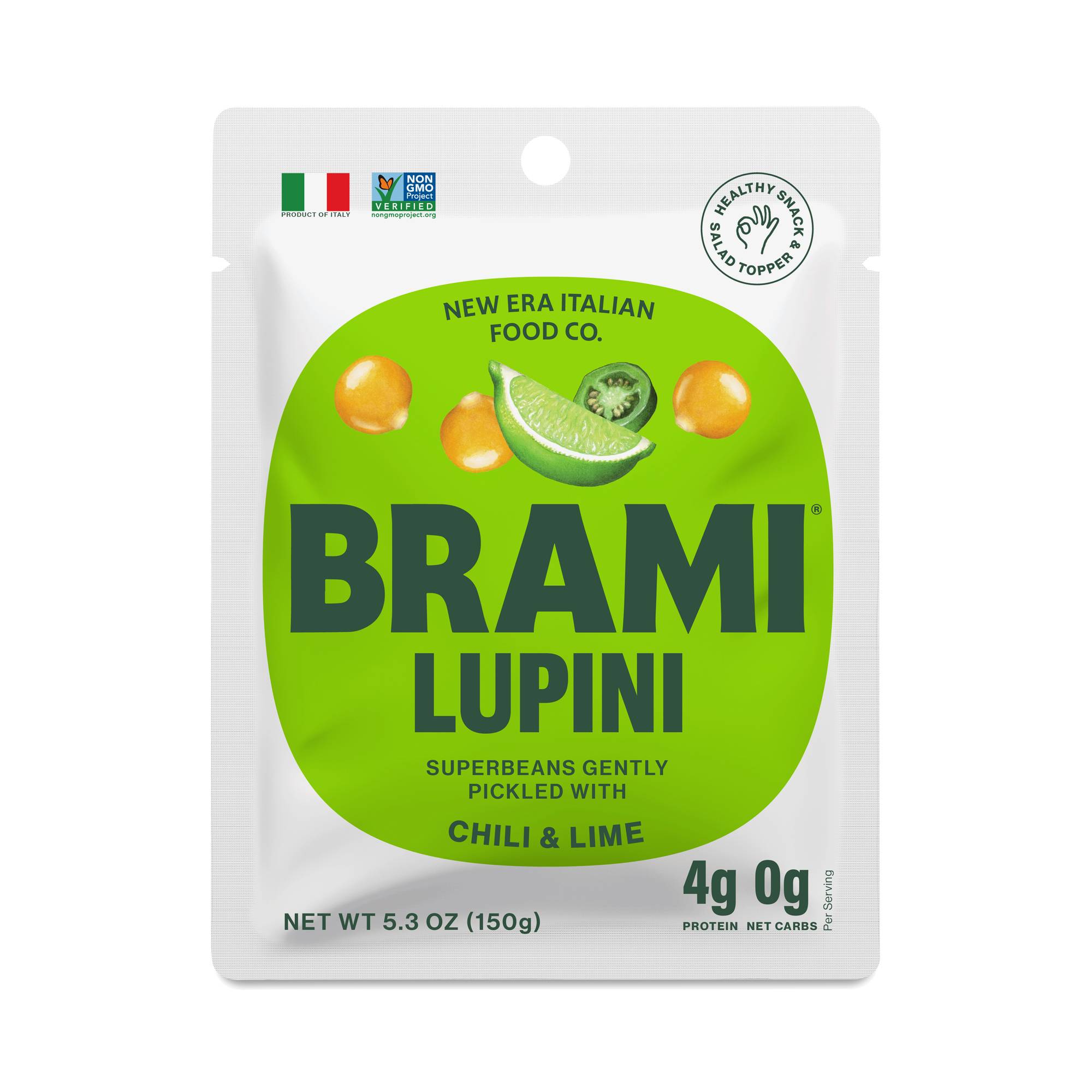 Italian Snacking Lupini Beans, Chili & Lime
