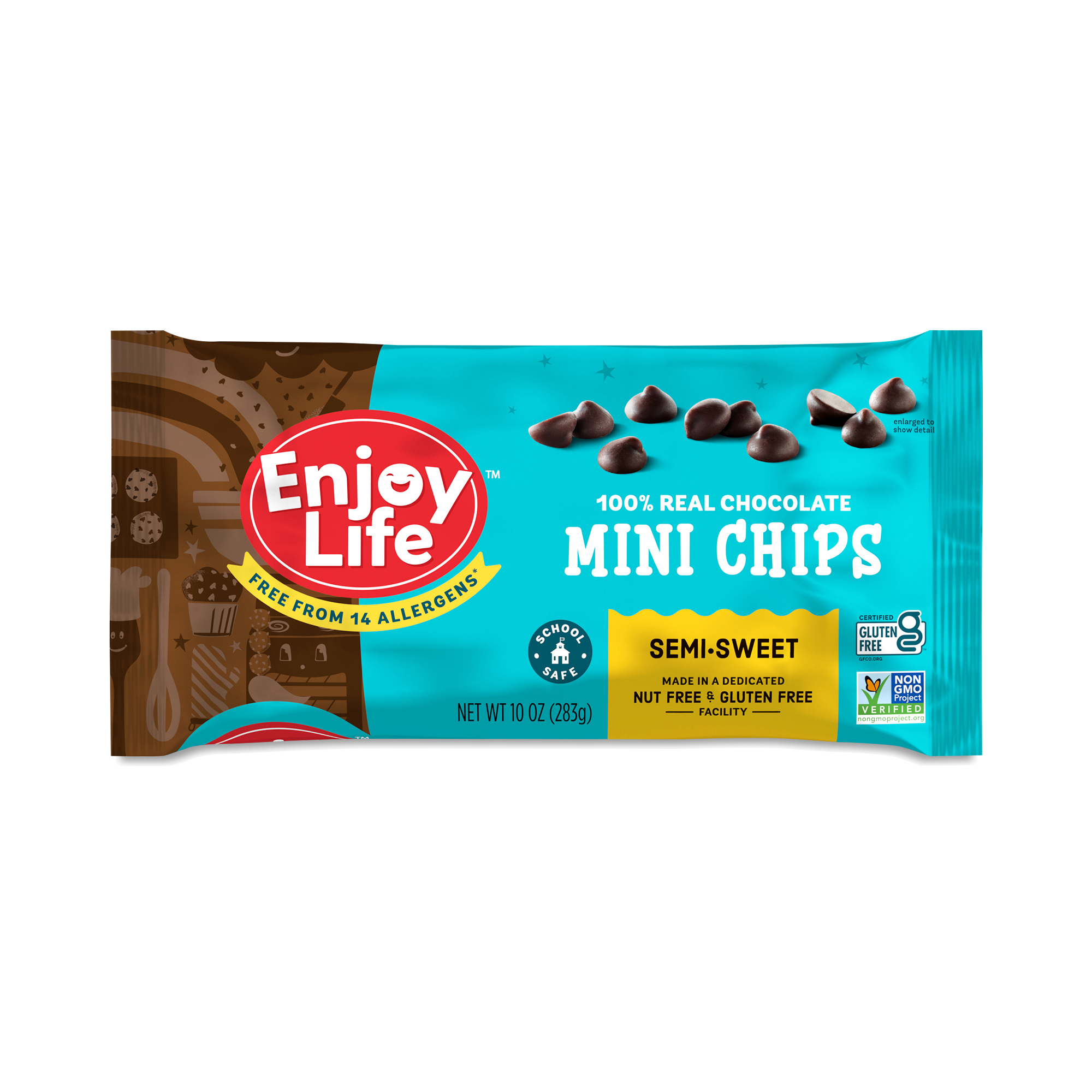 Enjoy Life Semi-Sweet Chocolate Mini Chips 10 oz Bag