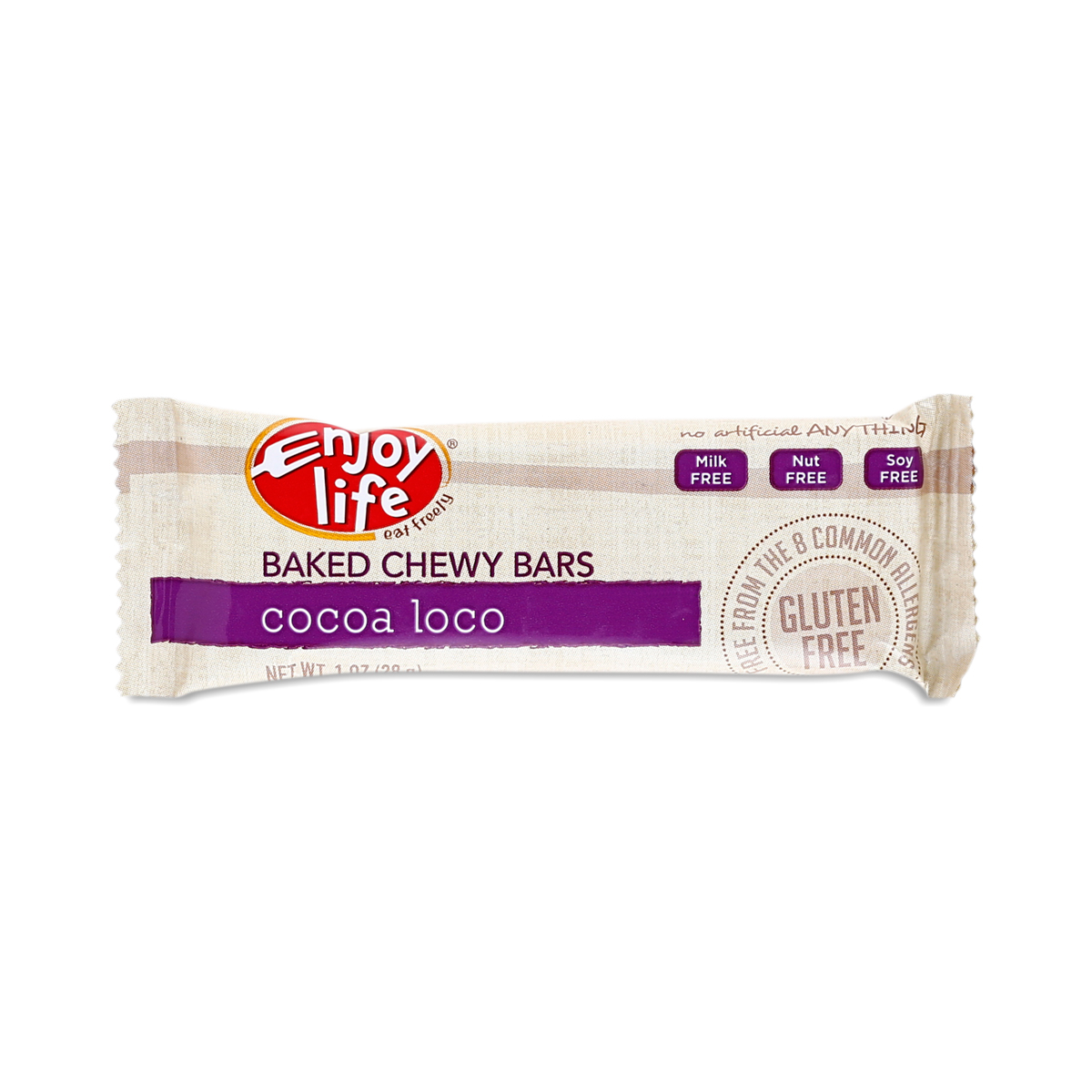 5 pack Cocoa Loco Baked Chewy Bars by Enjoy Life Thrive Market