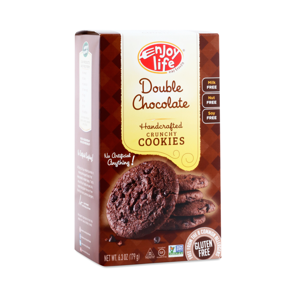 Crunchy Double Chocolate Cookies