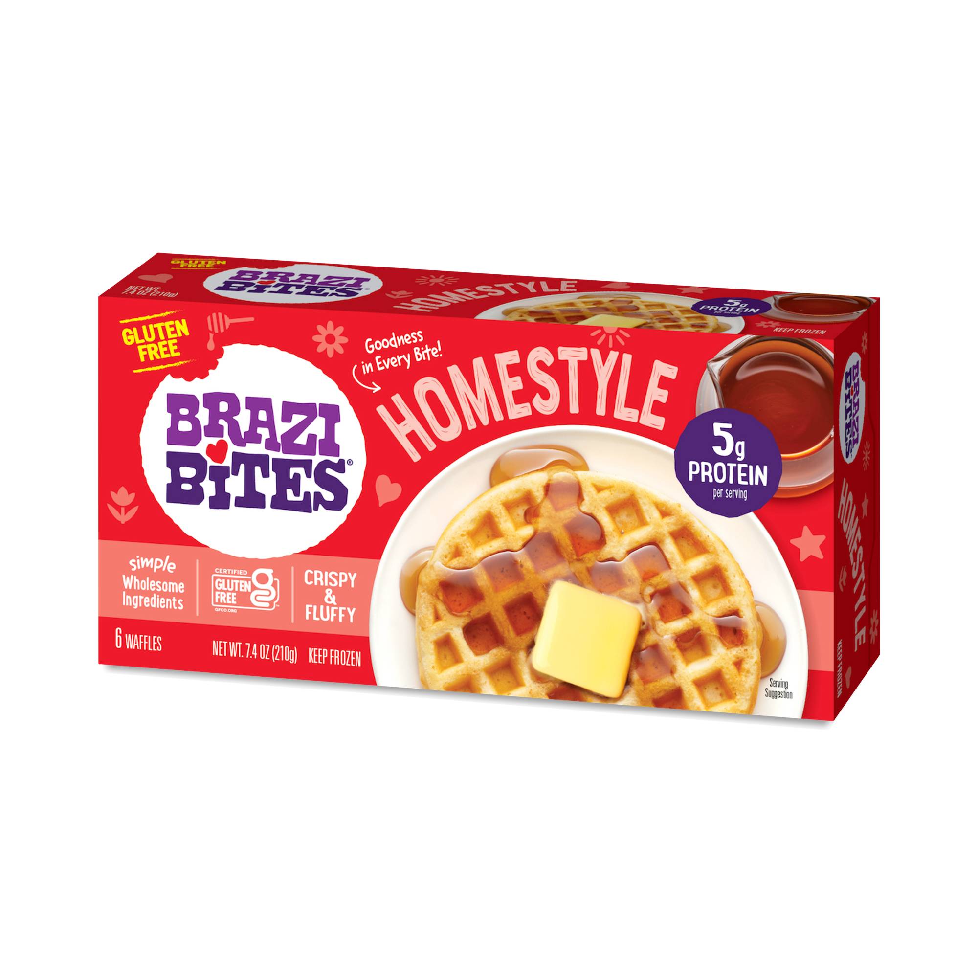 Gluten Free Waffles, Homestyle