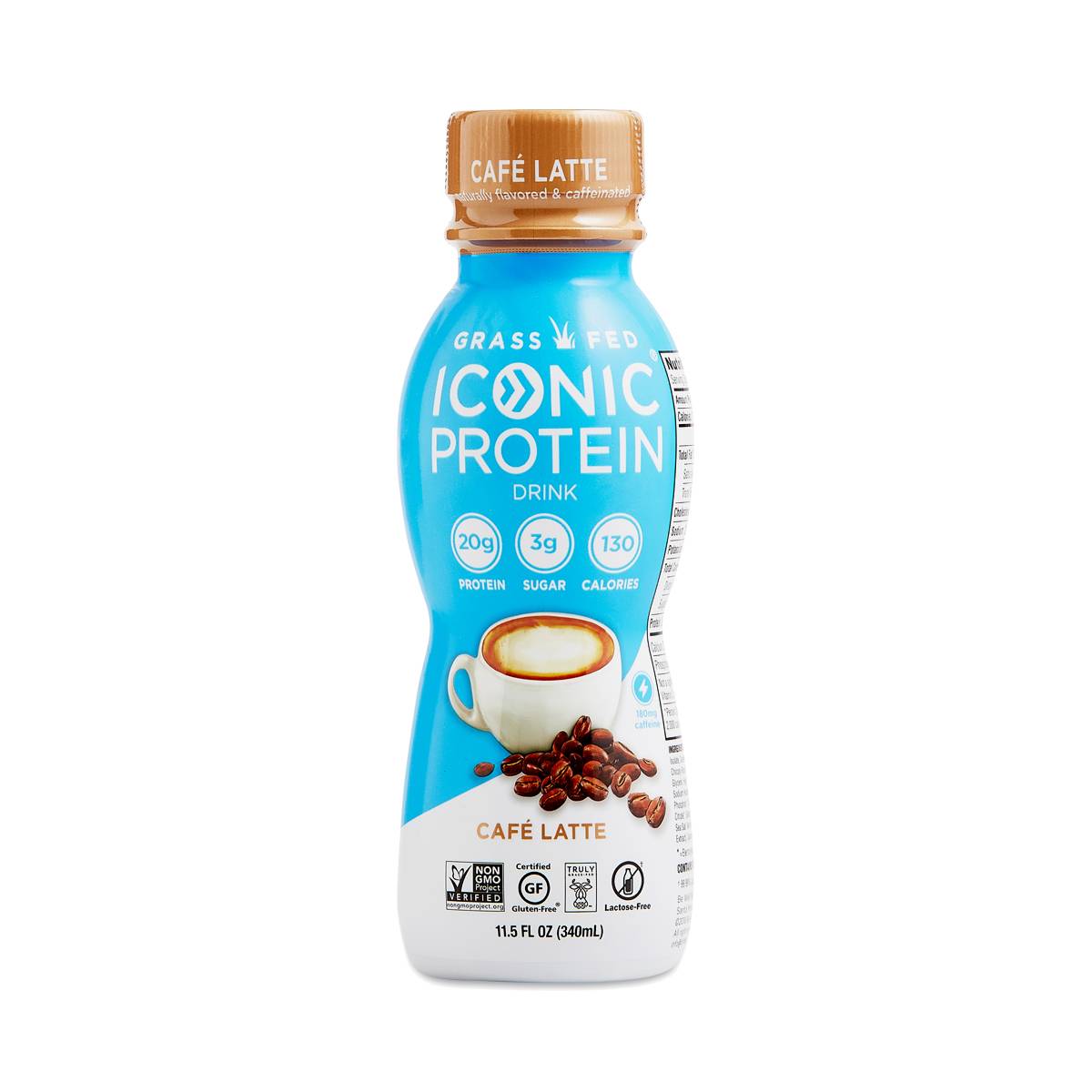 Cafe Au Lait Protein Drink by Iconic - Thrive Market