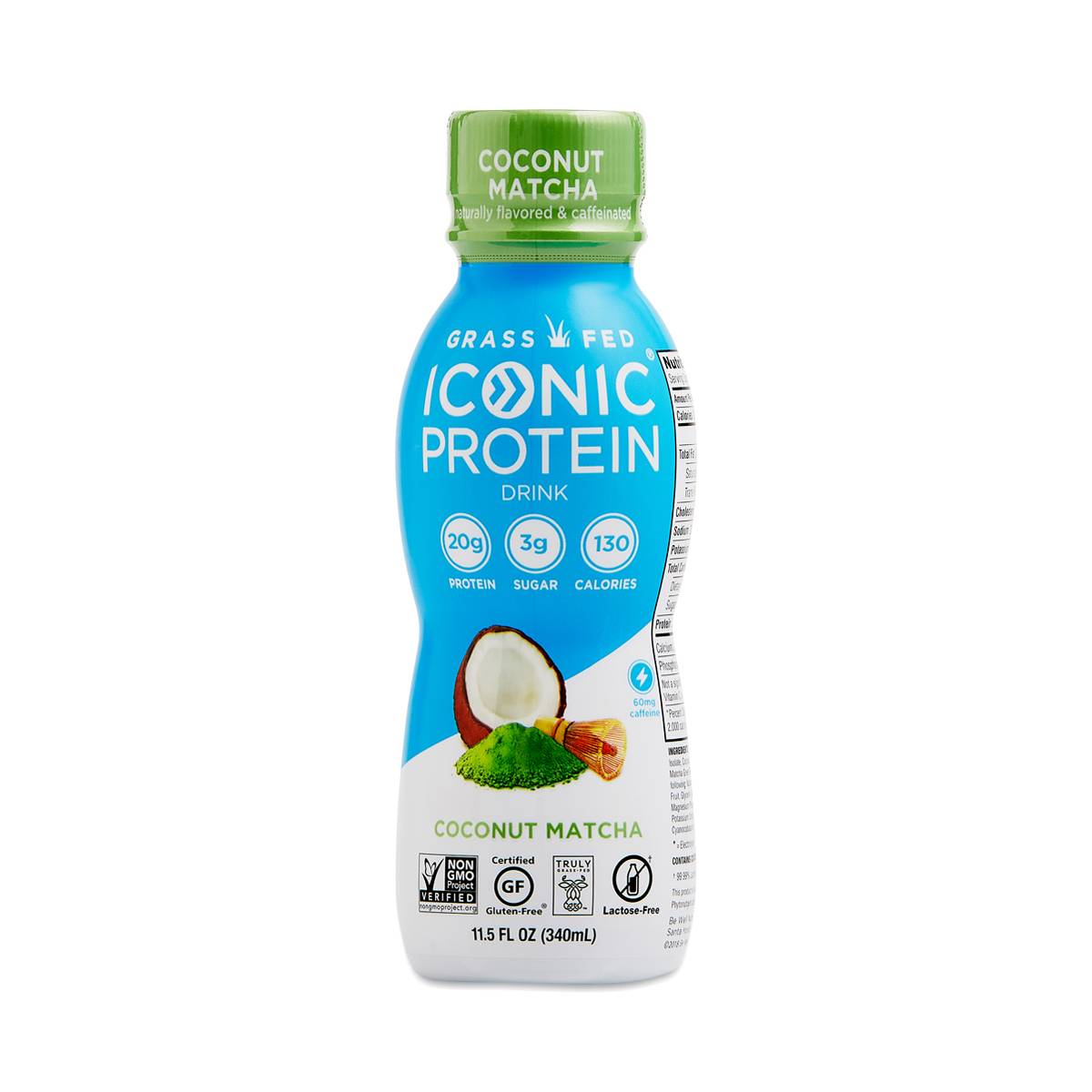 Iconic Protein GrassFed Protein Drink, Coconut Matcha Thrive Market