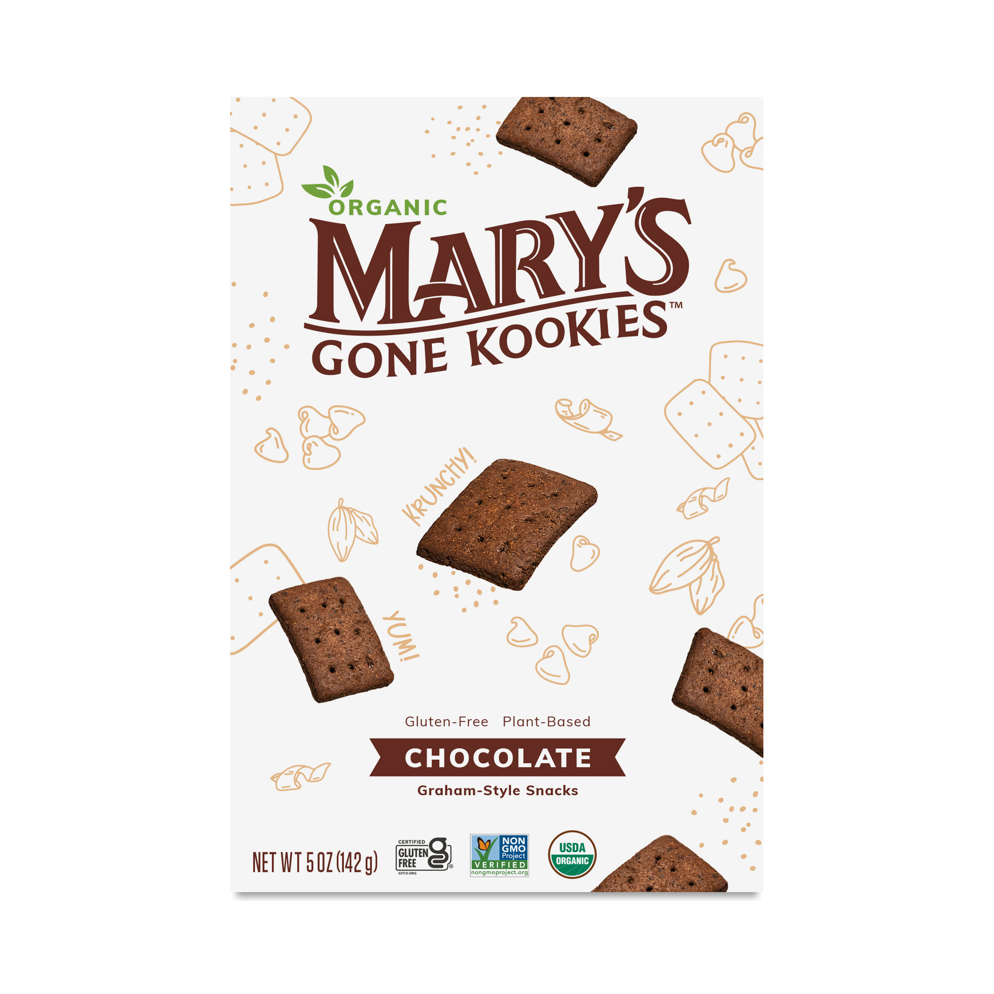 Mary's Gone Crackers Graham Style Snacks, Chocolate Thrive Market