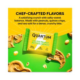 Caffeine & Protein Bars, Salted Peanut Butter Crunch, Value Size