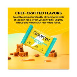 Caffeine & Protein Bars, Caramel Almond Sea Salt