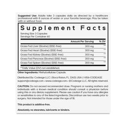 Grass-Fed Beef Organs