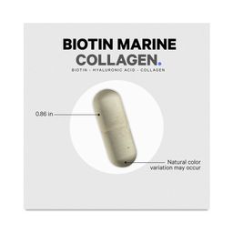 Biotin Marine Collagen Capsules (60 servings)