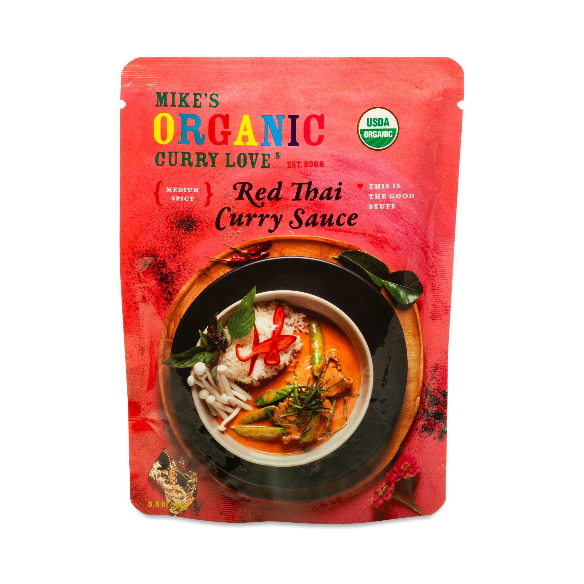 Organic Red Thai Curry Sauce