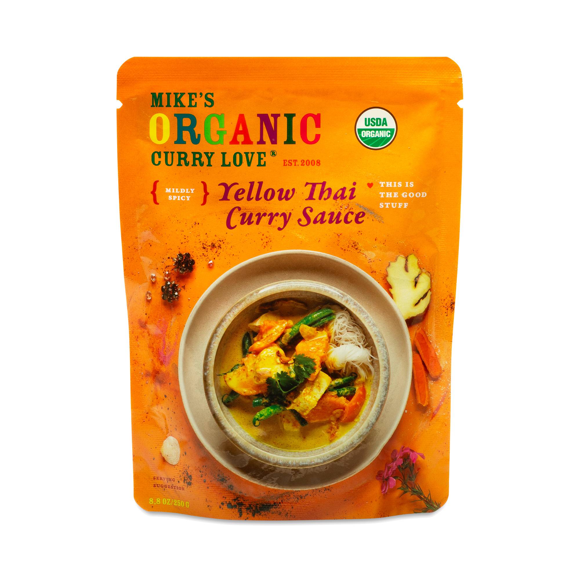 Organic Yellow Thai Curry Sauce