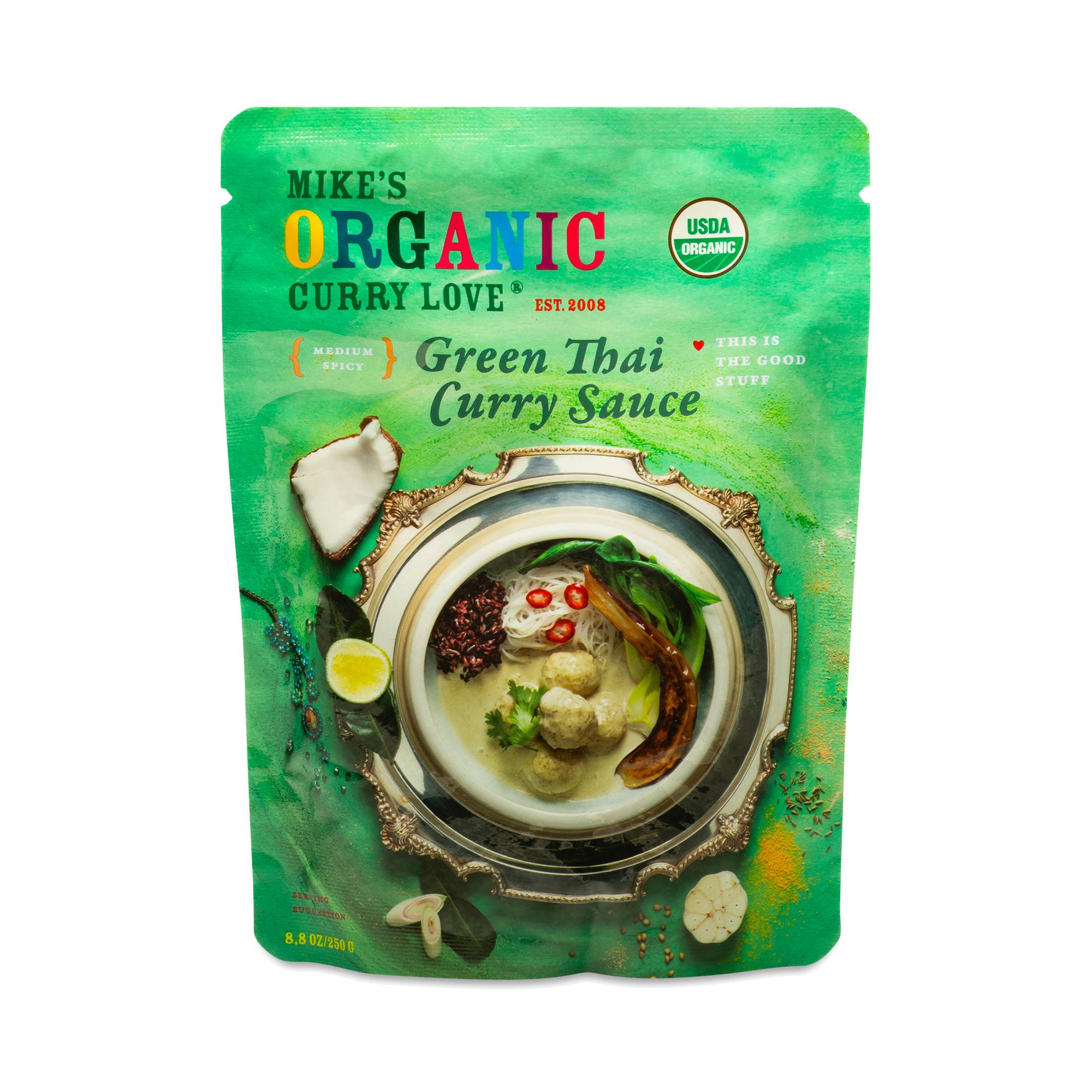 Organic Green Thai Curry Sauce