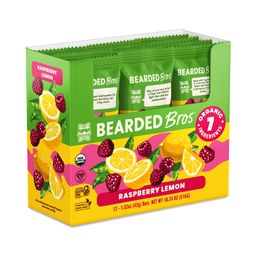 Organic Real Food Energy Bars, Raspberry Lemon